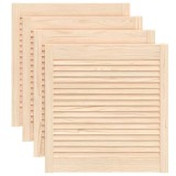 Cumpara ieftin Usi de dulap design lambriu 4 buc. 61,5x59,4 cm lemn masiv pin