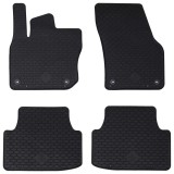 vidaXL Covor pentru mașină 4 pcs Negru VW TIGUAN TDI TPE 42029087