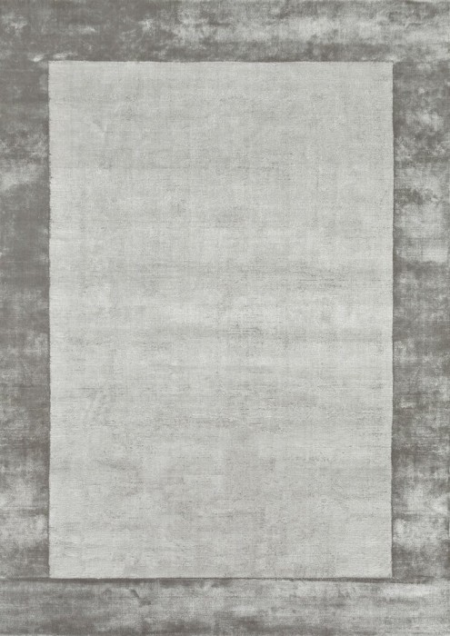 Covor Premium Handmade, India, Model DYWAN ARACELIS PALOMA, Gri, Marime 160 x 230 cm, Viscoza, Lucrat Manual, Living, Dormitor, Sufragerie, Birou