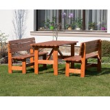 Set mobilier gradina lemn pentru 4 persoane | Treva