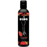 Lubrifiant Eros cu gust si aroma de capsuni, 150 ml