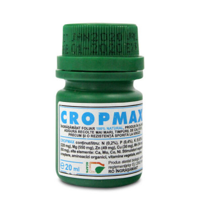 Cropmax 20 ml ingrasamant foliar concentrat Bio foto