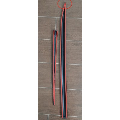 Set bandouri usi laterale Hyundai I30 (Gd) 03.2012-, Suzuki Vitara 03.2015- , partea Fata+Spate, Partea Dreapta, 2 Buc., Negru, Universal, COLT RUPT foto