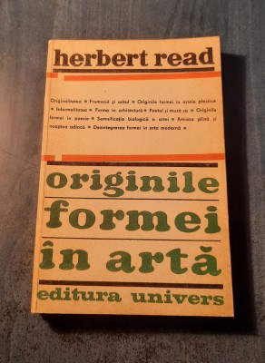 Originile formei in arta Herbert Read foto