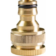 Adaptor robinet, trecere, 1/2&rdquo; la 3/4&amp;quot;, filet interior, alama, Top Garden, 400409