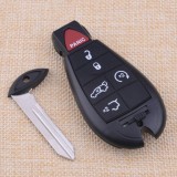 Carcasa cheie smart 5 butoane + buton panica Chrysler Jeep