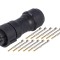Conector Circular Mamă 12 pini IP68
