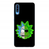 Husa compatibila cu Samsung Galaxy A70 Silicon Gel Tpu Model Rick And Morty Alien