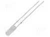 Dioda LED, 3mm, alb cald, 750...1120mcd, 20mA, 2,9...3,4V, OPTOSUPPLY - OSM5DK39B2B