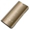 Husa Plastic OEM Clear View pentru Huawei P smart 2020, Aurie