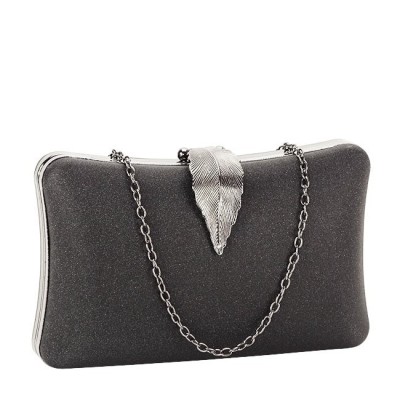 Geanta clutch negru simplu BME-600 05 foto