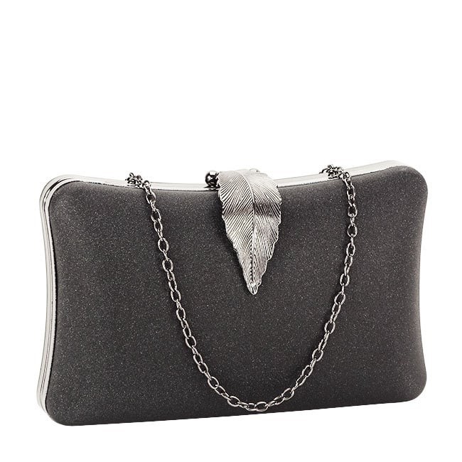 Geanta clutch negru simplu BME-600 05