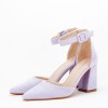 Pantofi mov deschis decupati 8708 04, 36, 40, 41