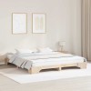VidaXL Cadru de pat Lemn de pin masiv 180 x 200 cm Lemn masiv de pin 872851