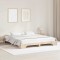 vidaXL Cadru de pat Lemn de pin masiv 180 x 200 cm Lemn masiv de pin 872851