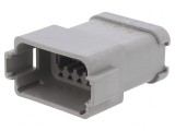 Conector cablu-cablu PX0 PIN 12 gri IP68