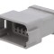 Conector cablu-cablu PX0 PIN 12 gri IP68