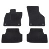 Set covorase auto mocheta Velor NISSAN QASHQAI (J12), 02.2021-08.2024, negru,