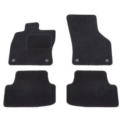 Set covorase auto mocheta Velor NISSAN QASHQAI (J12), 02.2021-08.2024, negru, foto