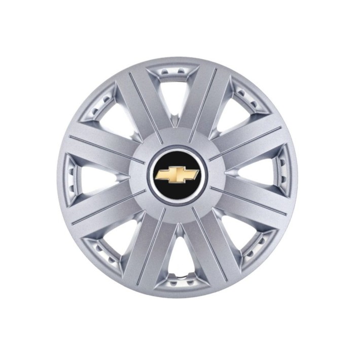 Set 4 capace roti 16 inchi (R16) Cosmos Gri, Compatibil Cu Chevrolet