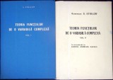 TEORIA FUNCTIILOR DE O VARIABILA COMPLEXA VOL.1-2-S. STOILOW-359764