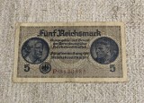 Bancnota 5 reichsmark Germania