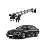 Set bare transversale aluminiu cu prindere in puncte fixe compatibile Mercedes Clasa E W213 2016-> negre sau argintii Cod: 120101 Kit 203