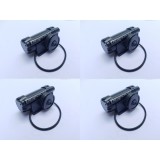 SET 4 Avertizori cu prindere pe lanseta DIAMANT pentru pescuit la dunare