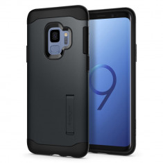 Carcasa Spigen Slim Armor Samsung Galaxy S9 Metal Slate foto