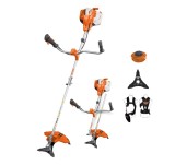 Motocoasa Ruris RR362, 2.4CP, 36.3CC, 2 timpi, Latime Taiere 255mm, Cutit 3 Dinti