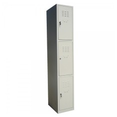 VESTIAR METALIC MINI CU 3 USI fara accesorii, 312x450x1500 mm (LxlxH), ECO+
