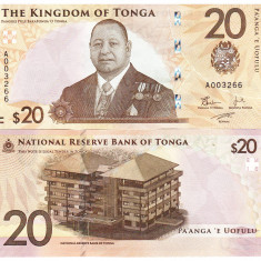 Tonga 20 Pa'anga 2023-2024 P-53 UNC
