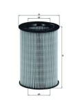 Filtru aer Smart Cabrio, City, Fortwo, Fortwo Cabrio Motor 0.6, 0.6, 0.6, 0.6, 0.6, 0.6, 135 mm, OE 0001024V001