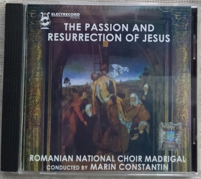 CD ORIGINAL: CORUL MADRIGAL / MARIN CONSTANTIN - THE PASSION AND ...