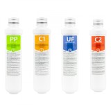 Set 4 filtre dozator apa Zass ZWF 24-5, pentru dozator ZWD 24 WF - NOU