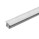 Profil aluminiu pentru banda led 2m 23mm x1 5.5mm mat