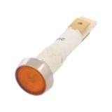 Lampă LED Control Galbenă 24V &Oslash;10mm Plastic
