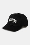adidas sapca U VARSITY CAP culoarea negru, cu imprimeu, JP4818