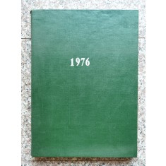 Revistele Tehnium An 1976 Legate Impreuna (12 Reviste) - Colectiv , B997