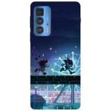 Husa compatibila cu Motorola G20 model Run Sonic, Run!, Silicon, TPU, Viceversa, Transparent, Carcasa