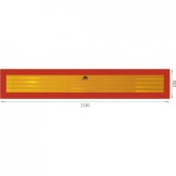 Placuta reflectorizanta pentru camioane 113x20 cm