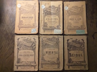 Colectia Alcalay Universala, 14 titluri foto