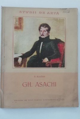 myh 310s - Studii de arta - H Blazian - Gh Asachi - ed 1956 foto