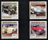 Timbre Guinea 2011, Serie Completa Automobile, MNH (Mint Never Hinged), Colectie Straine, Tema Auto
