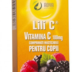 VITAMINA C FR.PADURE COPII 100MG 30CPR