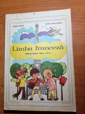 manual de limba franceza pentru clasa a 4-a - din anul 1979 foto