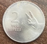C50 - Moneda foarte veche - India - 2 rupees - 2007