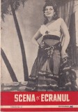 Revista Scena si ecranul nr. 17 Almanah 1957 60 pagini 10x18 cm Romana Brosata Stare Buna