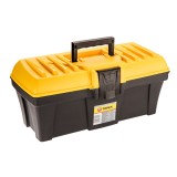 Cutie pentru scule Topex 16 inch din plastic rezistent, cu maner ergonomic