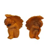 Set doua suporturi carti ingeras din fonta RC-10, Statuete